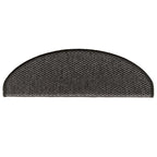 Stair Mats Self-adhesive Sisal-Look 30 pcs 65x21x4 cm Anthracite