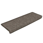 Stair Mats Self-adhesive Sisal-Look 30 pcs 65x21x4 cm Grey and Beige