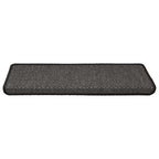 Stair Mats Self-adhesive Sisal-Look 30 pcs 65x21x4 cm Anthracite