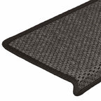 Stair Mats Self-adhesive Sisal-Look 30 pcs 65x21x4 cm Anthracite