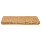 Stair Mats Self-adhesive Sisal-Look 30 pcs 65x21x4 cm Orange