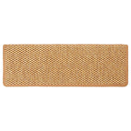 Stair Mats Self-adhesive Sisal-Look 30 pcs 65x21x4 cm Orange