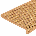 Stair Mats Self-adhesive Sisal-Look 30 pcs 65x21x4 cm Orange