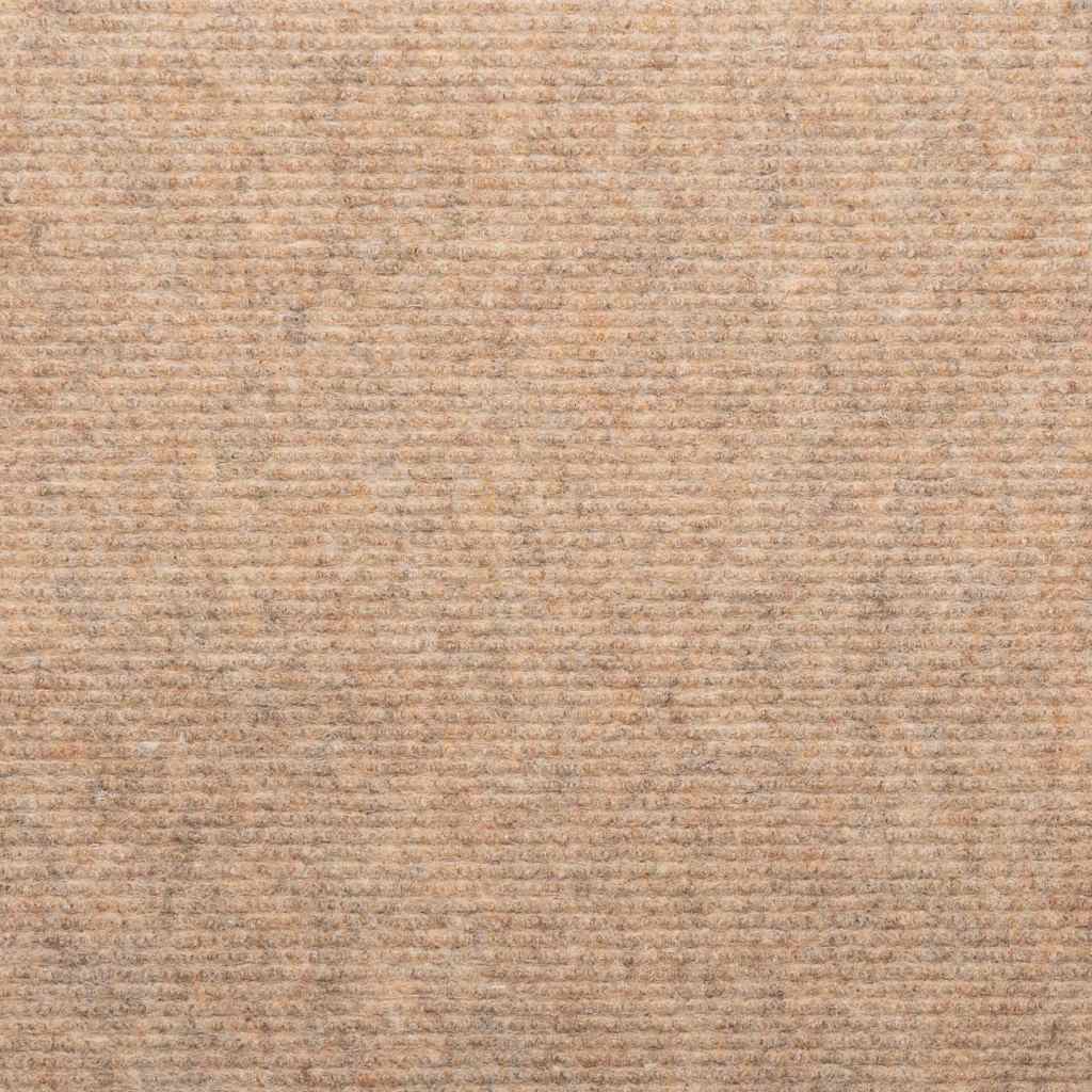 Stair Mats Self-adhesive 30 pcs Beige 56x17x3 cm