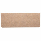 Stair Mats Self-adhesive 30 pcs Beige 65x24.5x3.5 cm