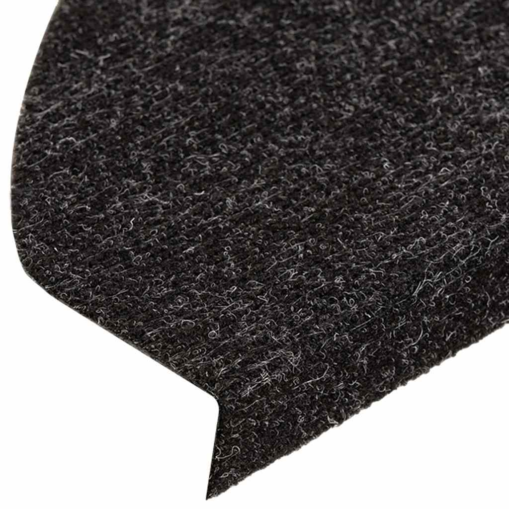 Stair Mats Self-adhesive 20 pcs Anthracite 65x22.5x3.5 cm