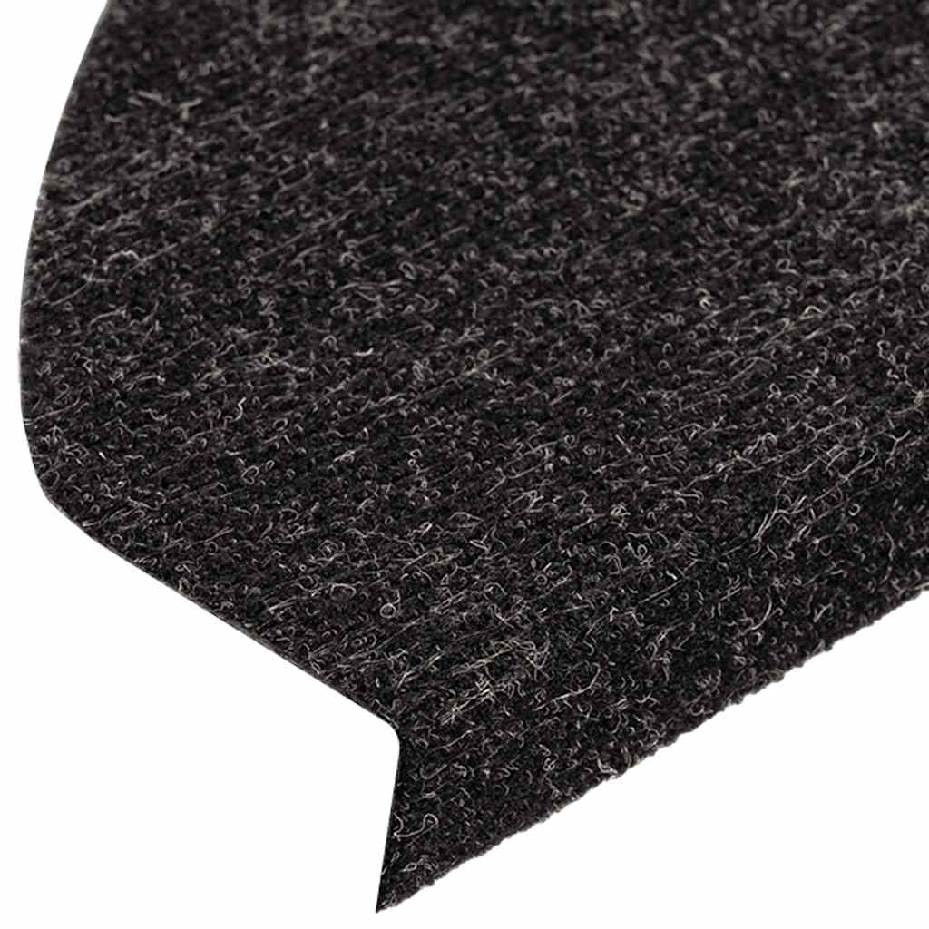 Stair Mats Self-adhesive 30 pcs Anthracite 65x22.5x3.5 cm