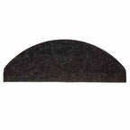 Stair Mats Self-adhesive 20 pcs Black 56x17x3 cm