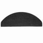 Stair Mats Self-adhesive 20 pcs Black 65x22.5x3.5 cm
