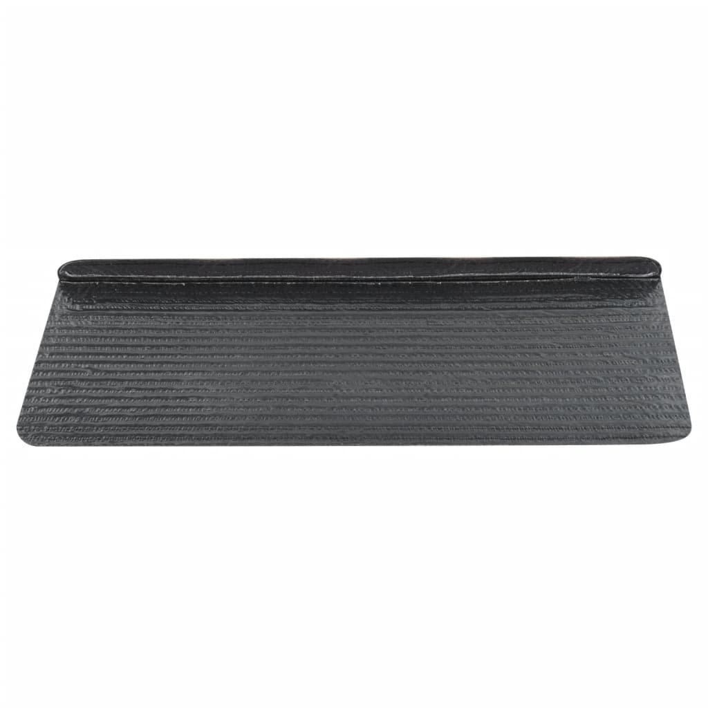 Stair Mats Self-adhesive 30 pcs Black 65x24.5x3.5 cm