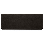 Stair Mats Self-adhesive 30 pcs Black 65x24.5x3.5 cm