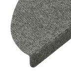 Stair Mats Self-adhesive 20 pcs Grey 56x17x3 cm