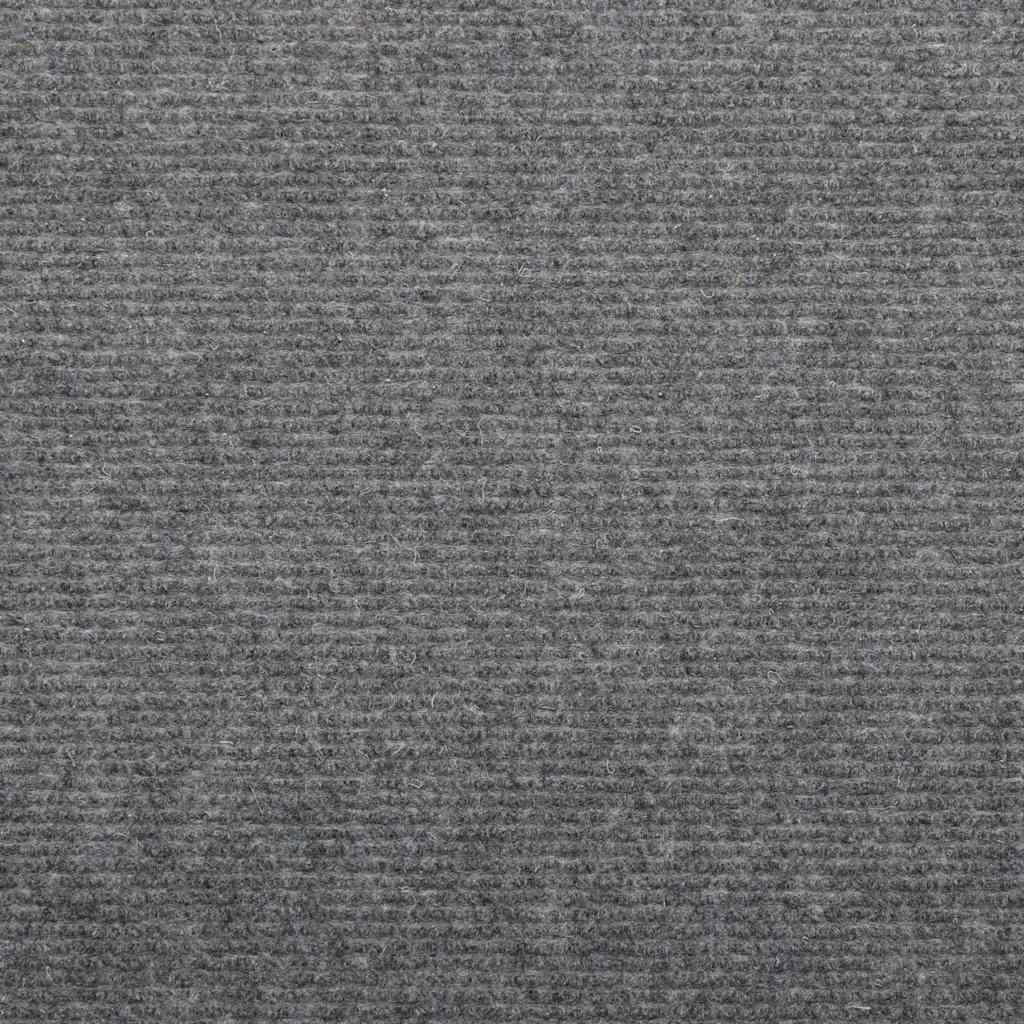 Stair Mats Self-adhesive 30 pcs Grey 56x17x3 cm