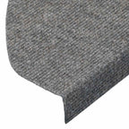 Stair Mats Self-adhesive 20 pcs Grey 65x22.5x3.5 cm