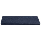 Stair Mats Self-adhesive 30 pcs Blue 65x24.5x3.5 cm