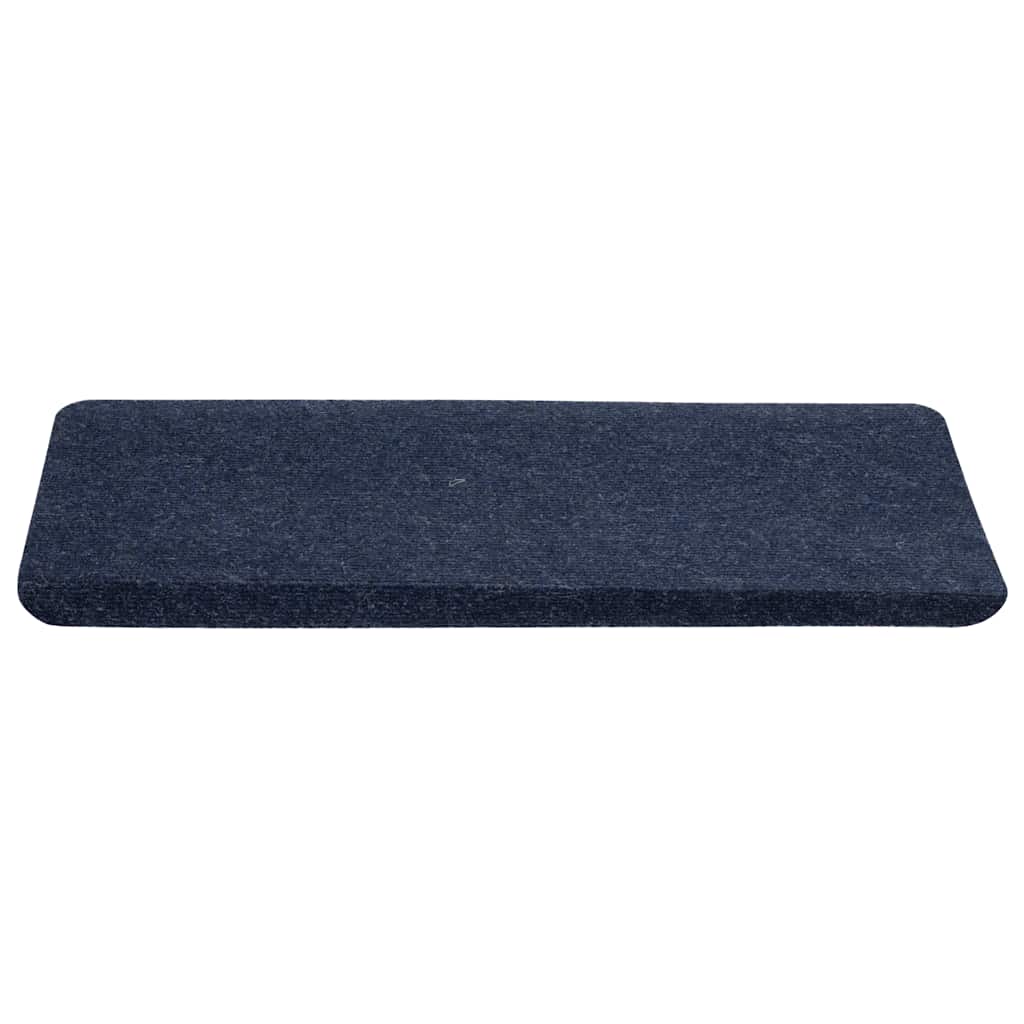 Stair Mats Self-adhesive 30 pcs Blue 65x24.5x3.5 cm
