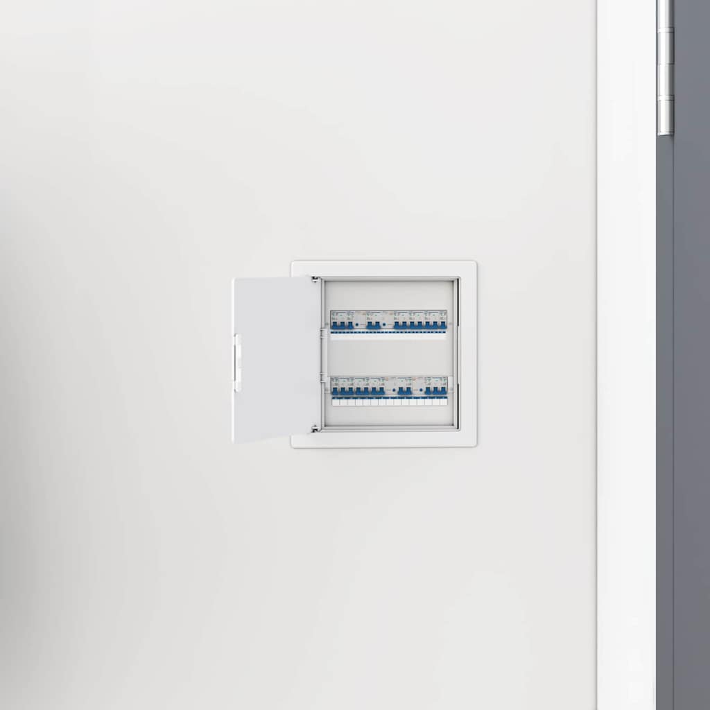 Access Panels 2 pcs White 15 x 15 cm ABS Plastic