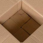 Folding Box 50 pcs Natural 15 x 15 x 8 cm Cardboard