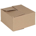Folding Box 50 pcs Natural 15 x 15 x 8 cm Cardboard