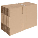 Folding Box 50 pcs Natural 20 x 15 x 10 cm Cardboard