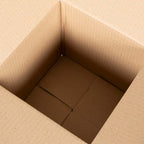Folding Box 50 pcs Natural 20 x 20 x 20 cm Cardboard