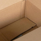 Folding Box 50 pcs Natural 25 x 17.5 x 10 cm Cardboard