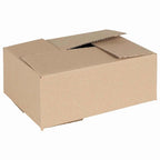 Folding Box 50 pcs Natural 25 x 17.5 x 10 cm Cardboard