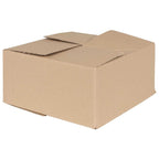 Folding Box 50 pcs Natural 30 x 30 x 15 cm Cardboard