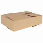 Folding Box 50 pcs Natural 40 x 30 x 10 cm Cardboard