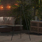 Campfire Tripod Black 92 x 92 x 171.5 cm Steel