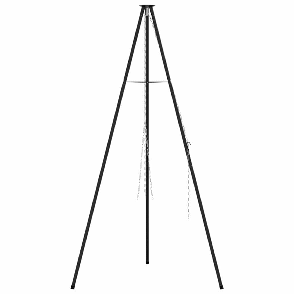Campfire Tripod Black 92 x 92 x 171.5 cm Steel