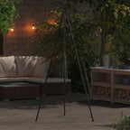 Campfire Tripod Black 92 x 92 x 191.5 cm Steel