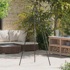 Campfire Tripod Black 92 x 92 x 191.5 cm Steel