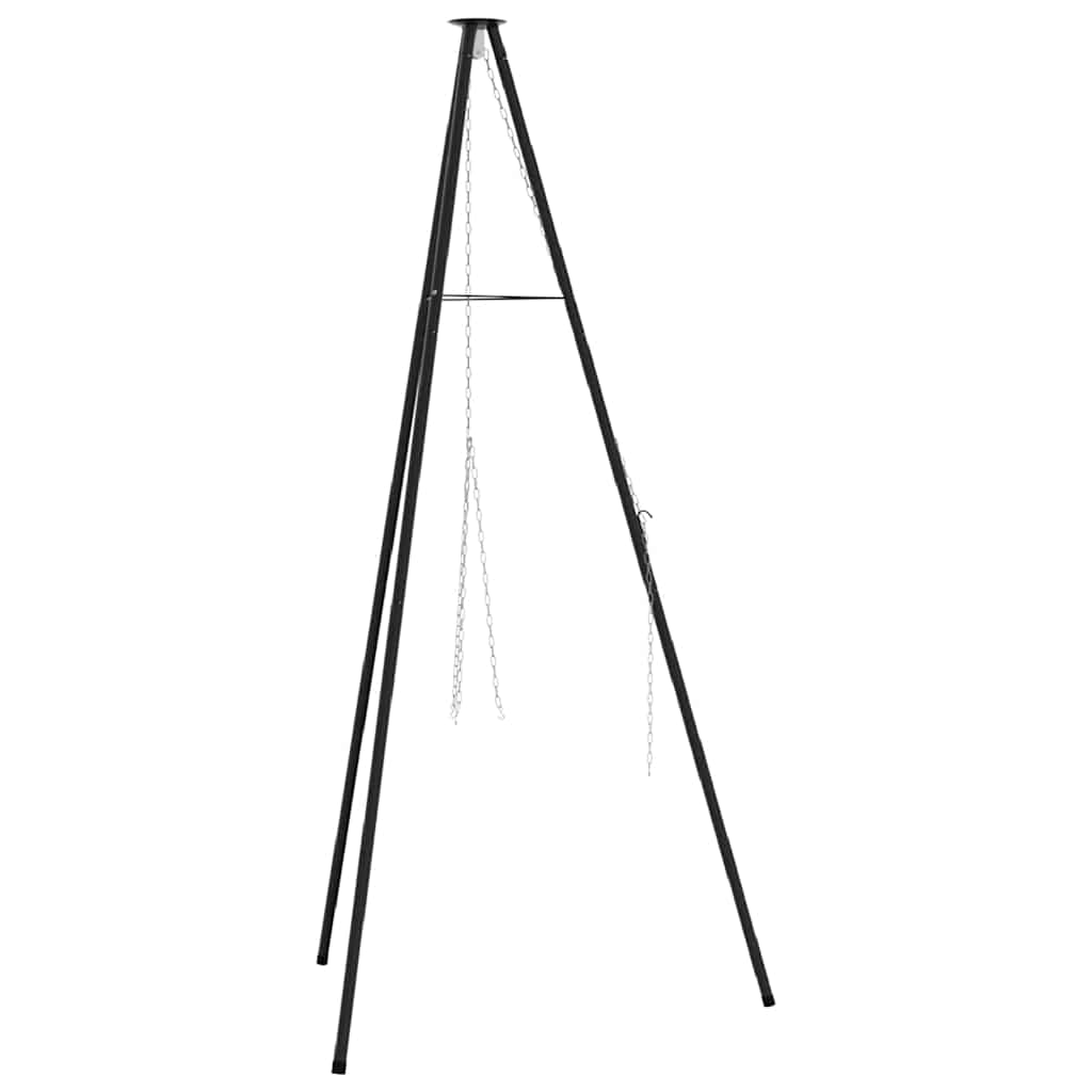 Campfire Tripod Black 92 x 92 x 191.5 cm Steel