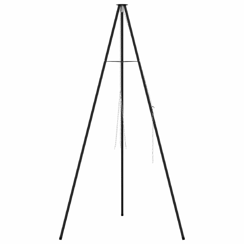 Campfire Tripod Black 92 x 92 x 191.5 cm Steel