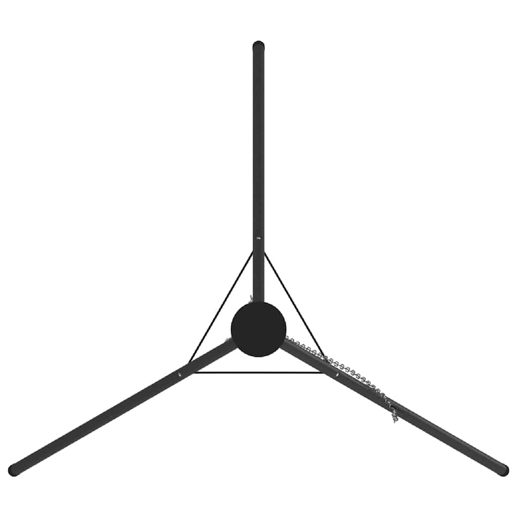 Campfire Tripod Black 92 x 92 x 191.5 cm Steel