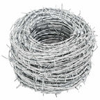 Barbed Wire Silver 50 m Hot-dip Galvanised Steel