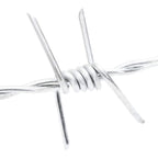 Barbed Wire Silver 100 m Hot-dip Galvanised Steel