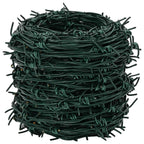 Barbed Wire Green 50 m PVC-coated Steel