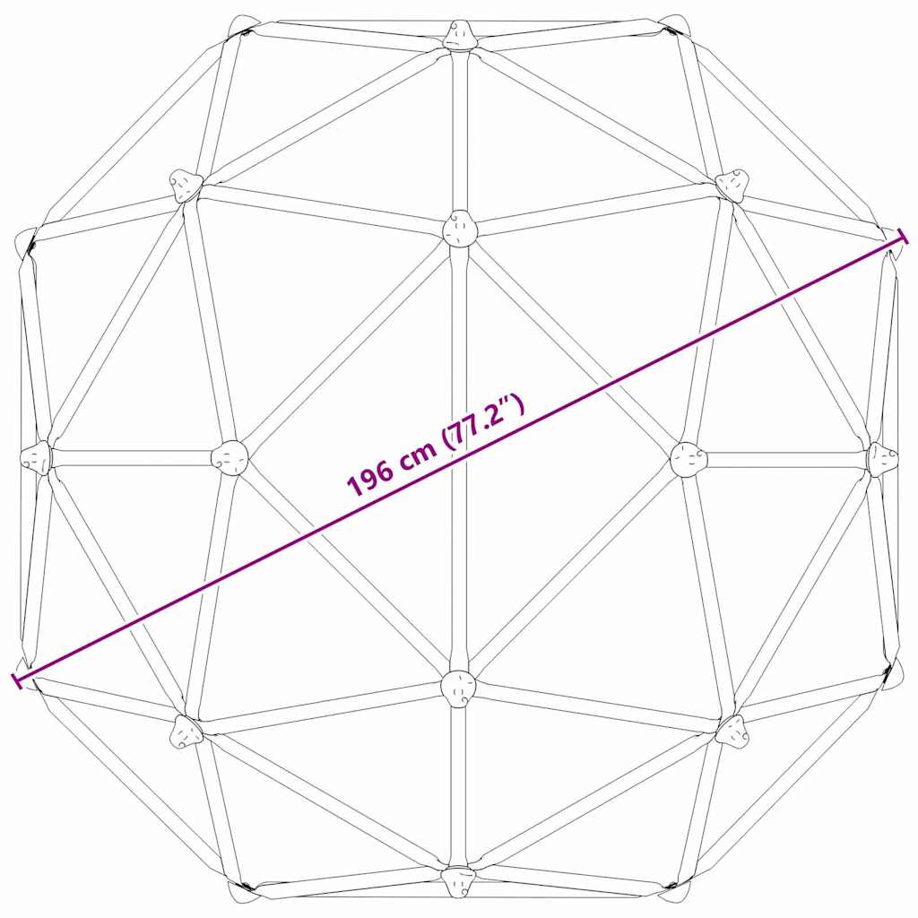 Climbing Dome Blue Steel