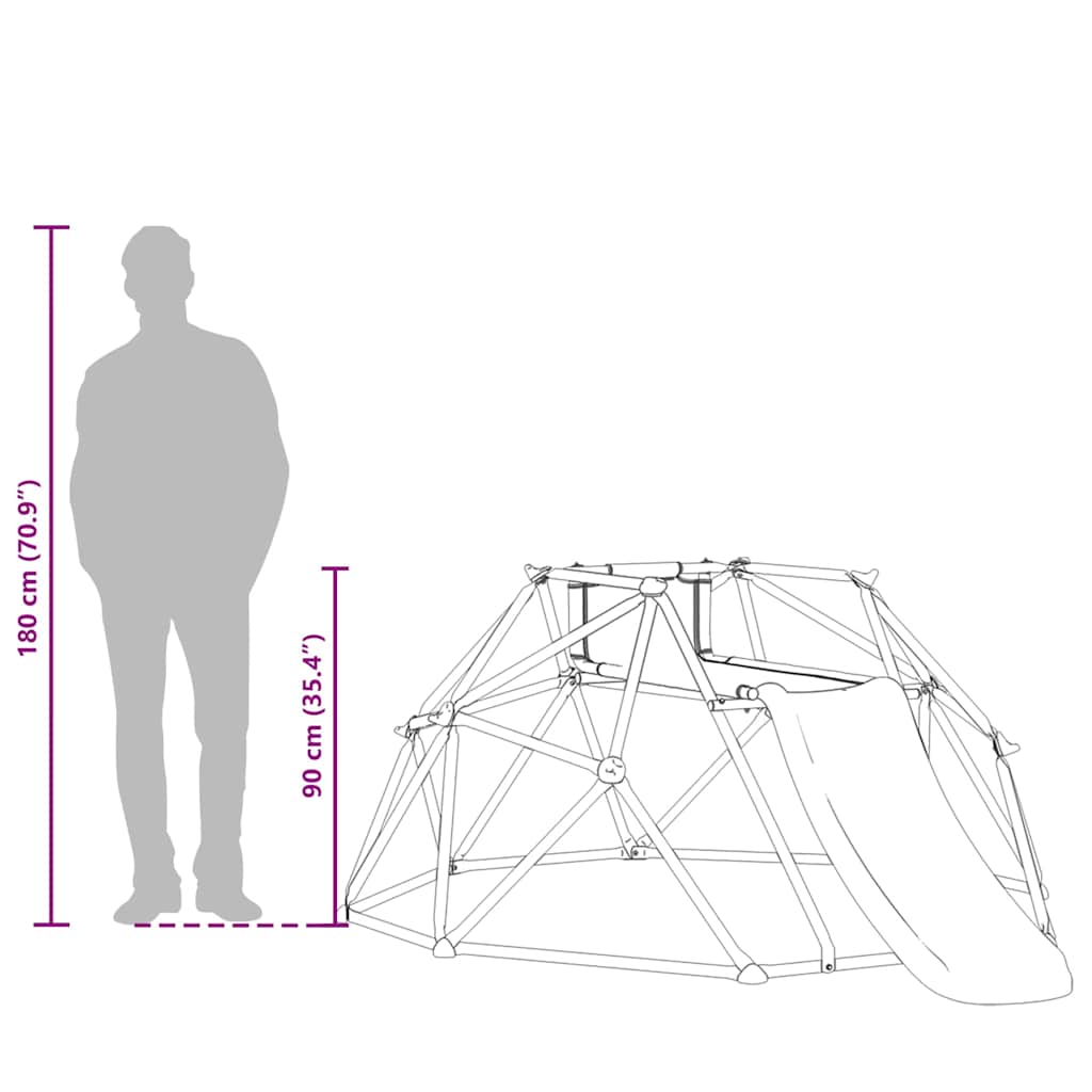 Climbing Dome Blue Steel