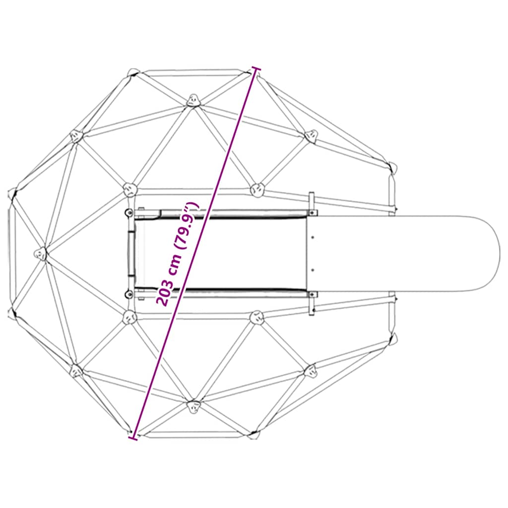 Climbing Dome Blue Steel