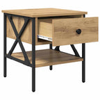 Bedside Cabinet with Drawer Artisan oak 40 x 42 x 45 cm