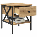 Bedside Cabinet with Drawer Artisan oak 40 x 42 x 45 cm