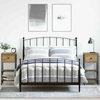 Bedside Cabinet with Drawer 2 pcs Brown 33.5 x 36 x 70 cm