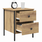 Bedside Cabinet with Drawer Artisan oak 40 x 42 x 50 cm