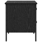 Bedside Cabinet with Drawer Black oak 40 x 42 x 50 cm