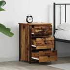 Bedside Cabinet Brown 40 x 36 x 60 cm Solid Reclaim Wood