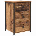 Bedside Cabinet Brown 40 x 36 x 60 cm Solid Reclaim Wood