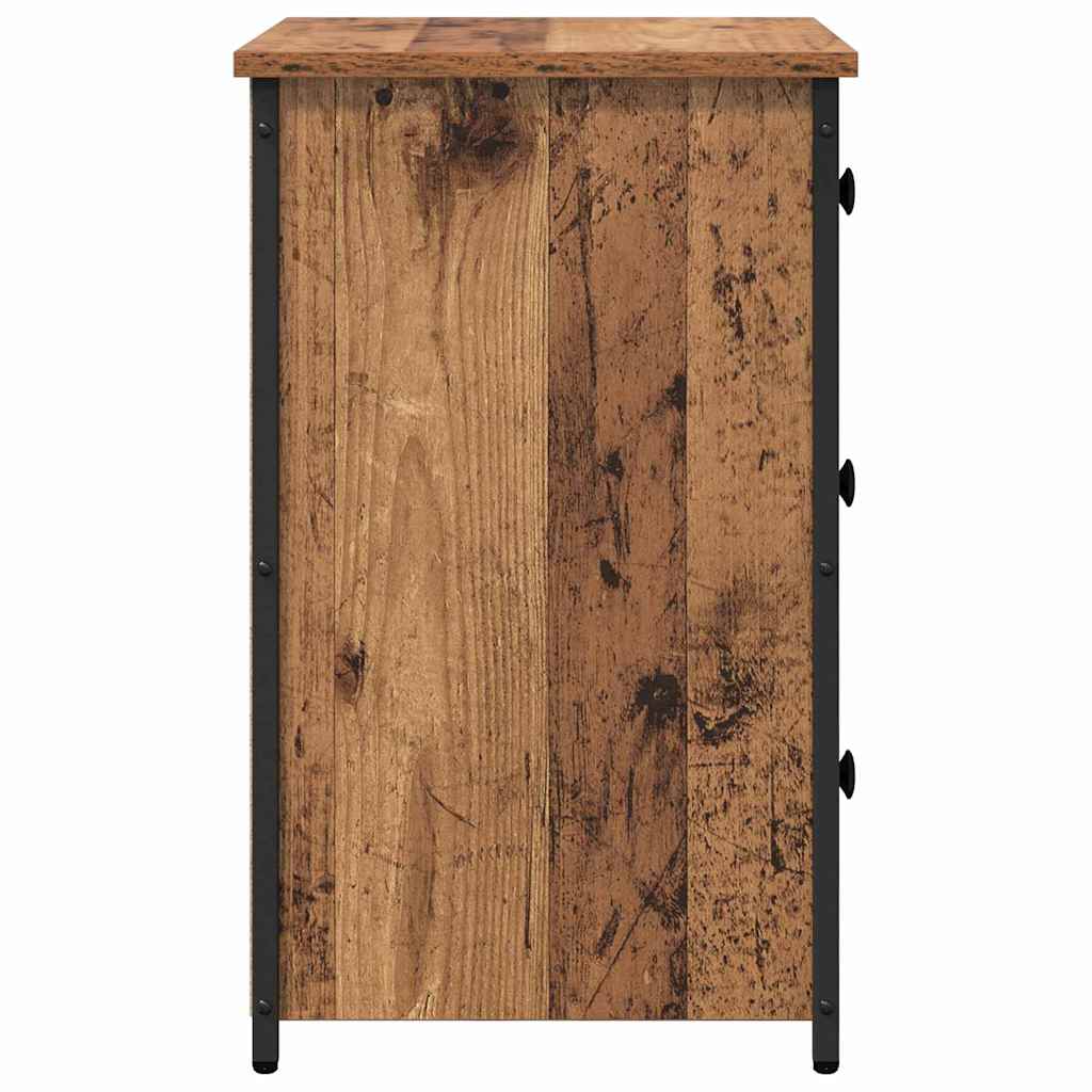 Bedside Cabinet Brown 40 x 36 x 60 cm Solid Reclaim Wood